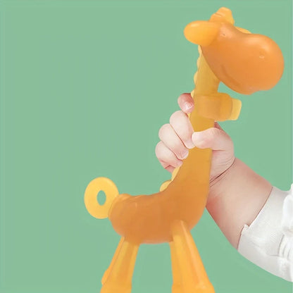 Anneau de Dentition - ToothyBuddy™ - Girafe Kaki