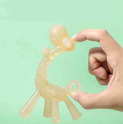 Anneau de Dentition - ToothyBuddy™ - Girafe Transparente