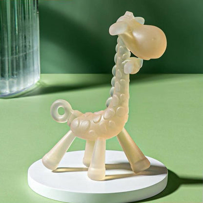 Anneau de Dentition - ToothyBuddy™ - Girafe Transparente