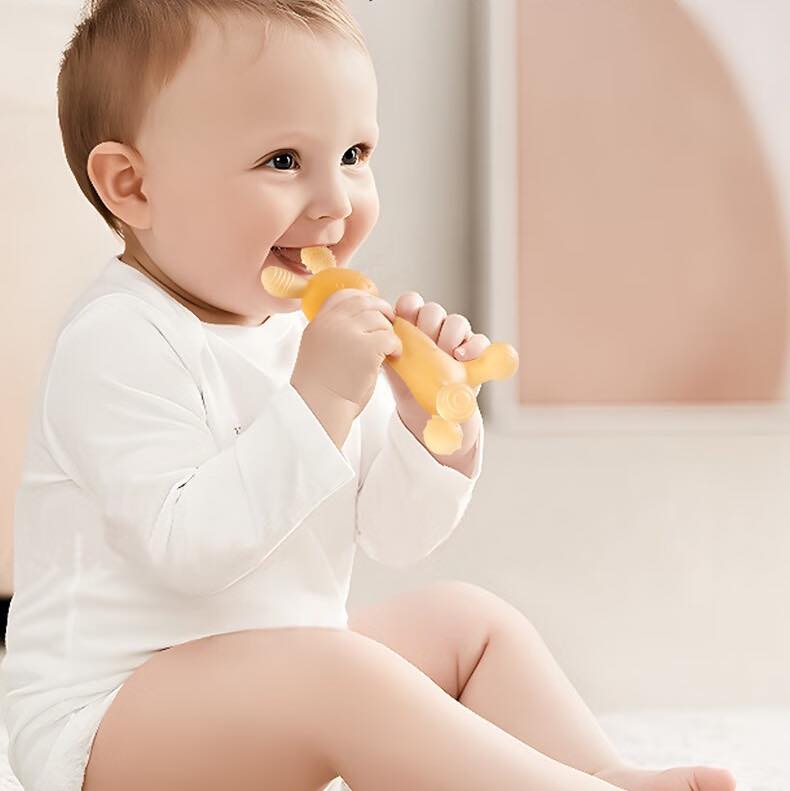 Anneau de Dentition - ToothyBuddy™ - Lapin Kaki