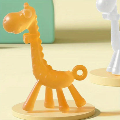 Anneau de Dentition - ToothyBuddy™ - Girafe Kaki