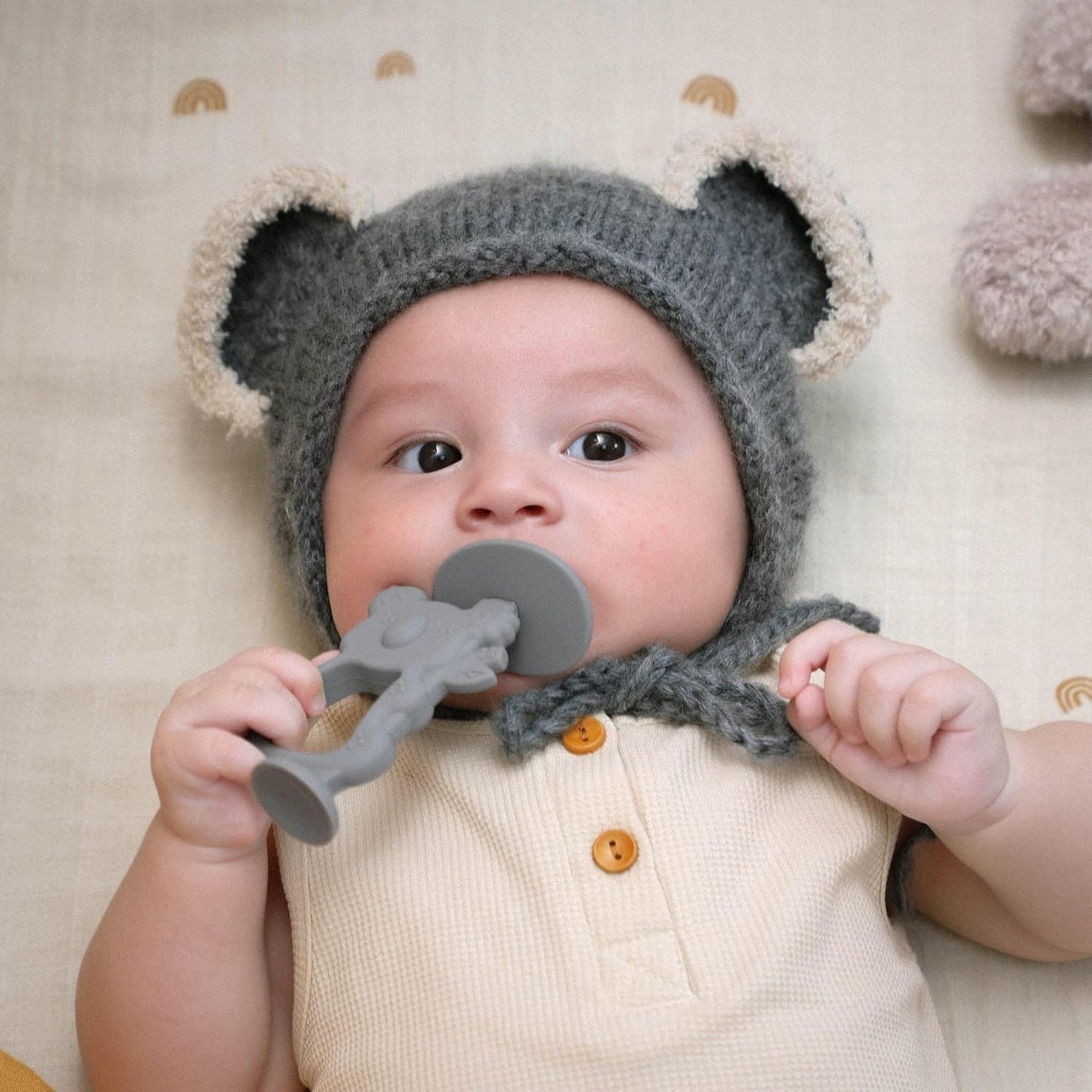 Anneau de Dentition - KoalaTeethBuddy™ - Gris
