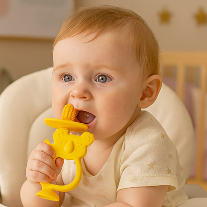Anneau de Dentition - KoalaTeethBuddy™ - Jaune