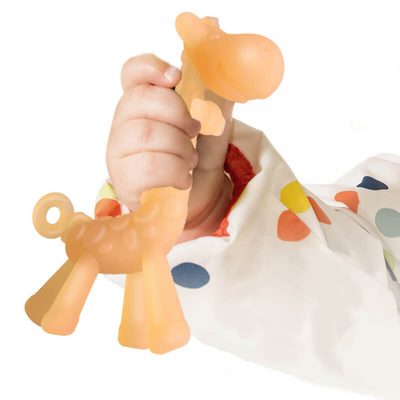 Anneau de Dentition - ToothyBuddy™ - Girafe Kaki