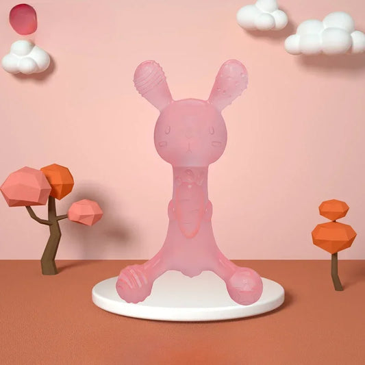 Anneau de Dentition - ToothyBuddy™ - Lapin Rose