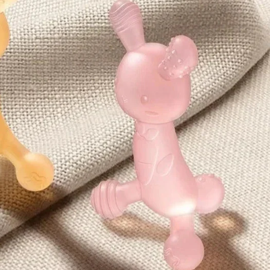 Anneau de Dentition - ToothyBuddy™ - Lapin Rose