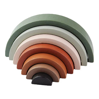 Jouet en Bois - RainbowBridge™ - Vert Marron